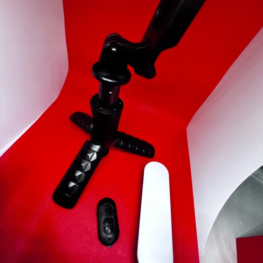 Compact Black Tripod for Cameras and Video